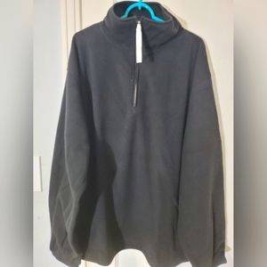 NWT Tri-Mountain Men's XL Zip Up Black Sweater 88051